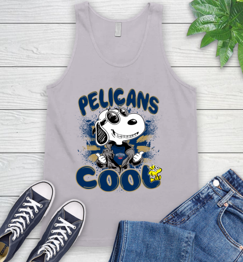 NBA Basketball New Orleans Pelicans Cool Snoopy Shirt Tank Top 3
