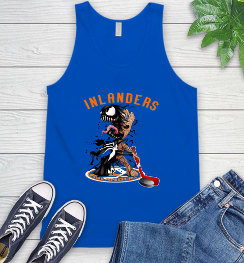 NHL New York Islanders Hockey Venom Groot Guardians Of The Galaxy Tank Top 5