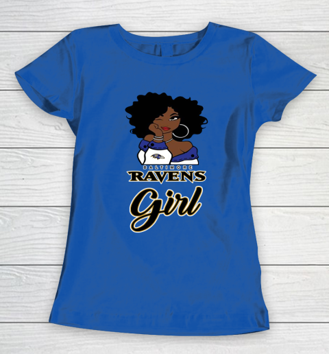 Baltimore Ravens Girl NFL Women's T-Shirt