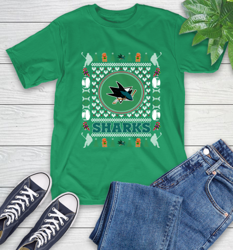 San Jose Sharks Merry Christmas NHL Hockey Loyal Fan Ugly Shirt 7