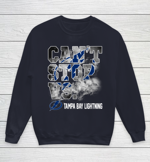NHL Tampa Bay Lightning Hockey Can't Stop Vs Youth Sweatshirt 2