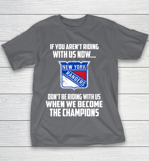 NHL New York Rangers Hockey We Become The Champions Youth T-Shirt 5