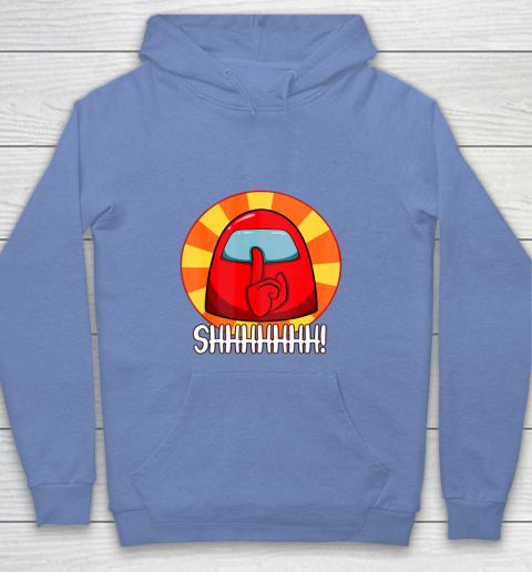 Among Us Game Shirt Cool Among Us shirt Crewmate or Impostor SHHHHHH Youth Hoodie 8