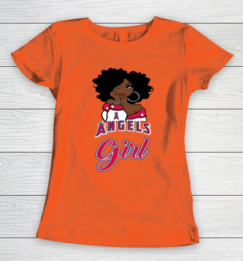 Los Angeles Angelss Girl MLB Women's T-Shirt 5