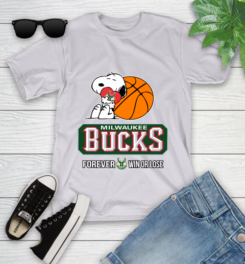 NBA The Peanuts Movie Snoopy Forever Win Or Lose Basketball Milwaukee Bucks 106