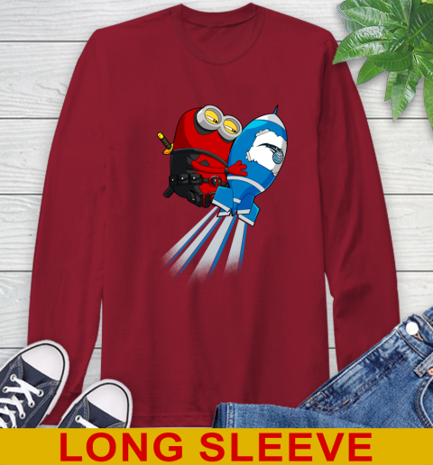 NBA Basketball Orlando Magic Deadpool Minion Marvel Shirt Long Sleeve T-Shirt 9