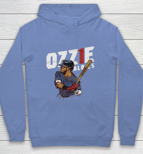 Ozzie Albies 1 Atlanta Brave Youth Hoodie 8