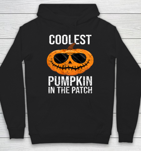 Halloween Pumpkin Face Patch Costume Hoodie