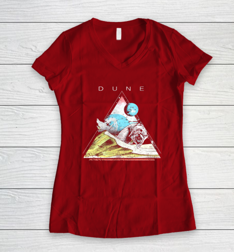 Dune Women's V-Neck T-Shirt 8