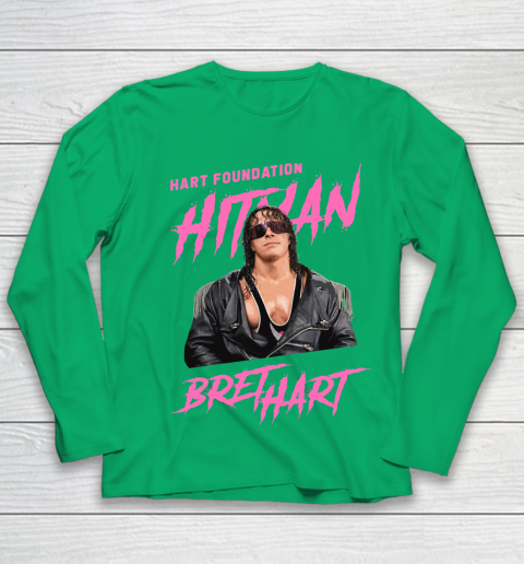 Bret Hart The Hitman Hart Foundation Youth Long Sleeve 4