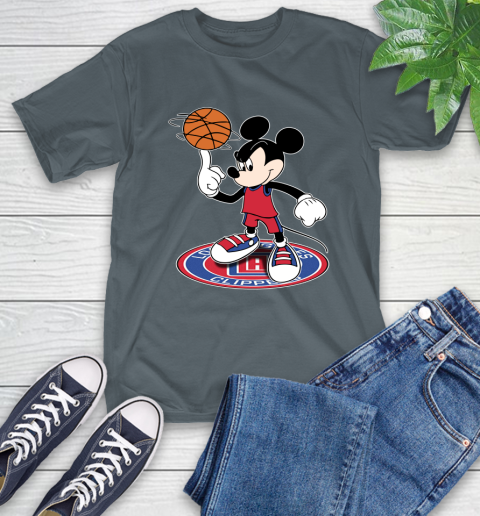NBA Basketball LA Clippers Cheerful Mickey Disney Shirt T-Shirt 7