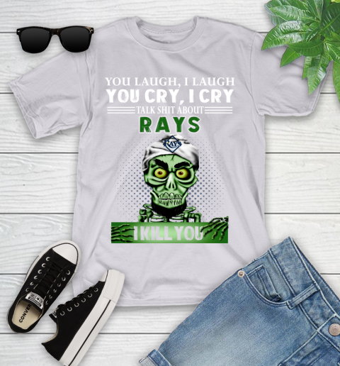 MLB Talk Shit About Tampa Bay Rays I Kill You Achmed The Dead Terrorist Jeffrey Dunham Youth T-Shirt 4