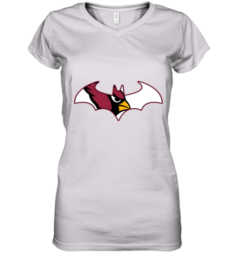 We Are The Arizona Cardinals Batman NFL Mashup Women's V-Neck T-Shirt