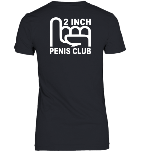 2 Inch Penis Club Women's V-Neck T-Shirt