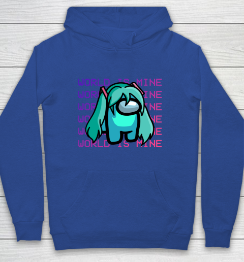 Among Us Shirt Hatsune Miku Imposter Youth Hoodie 6