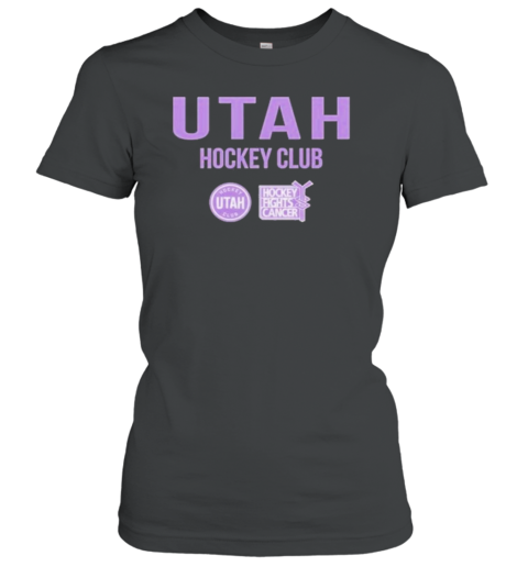 NHL Utah Richmond Resilient Hockey Fights Cancer Women's T-Shirt