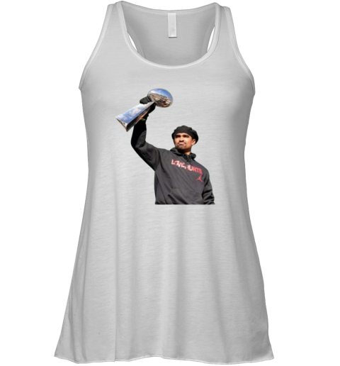 Super Bowl Mvp Love Hurts Racerback Tank