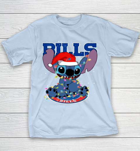 Buffalo Bills NFL Football noel stitch Christmas Youth T-Shirt 4