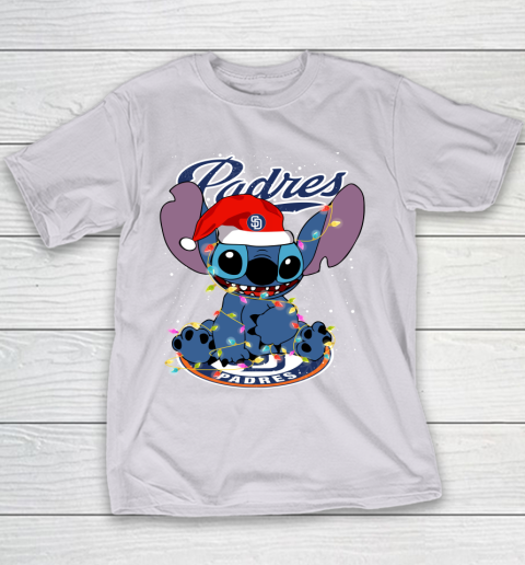 San Diego Padres MLB noel stitch Baseball Christmas Youth T-Shirt 2