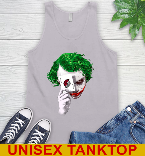 Portland Trail Blazers NBA Basketball Joker Card Shirt Tank Top 3