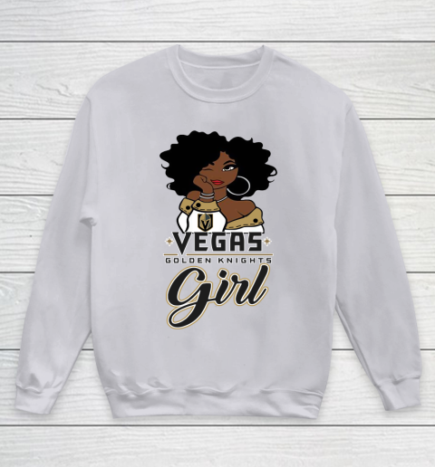 Vegas Golden Knights Girl NHL Youth Sweatshirt 4