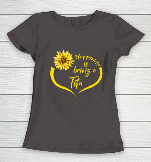 Womens Tita Gift Happiness Is Being A Tita Women's T-Shirt 7