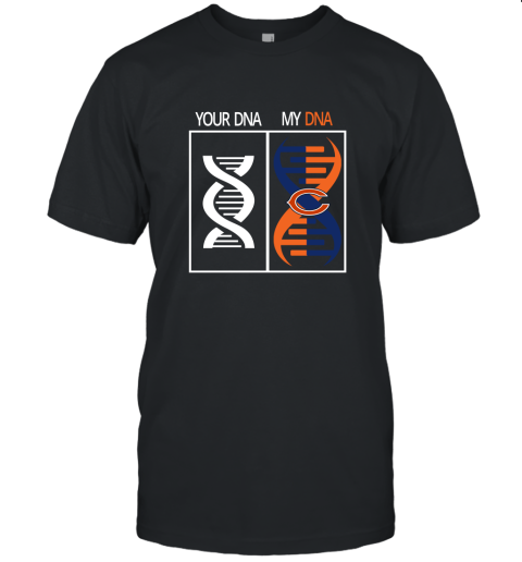 My DNA Is The Chicago Bears Football NFL Unisex Jersey Tee
