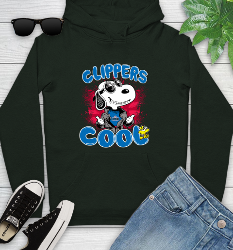NBA Basketball LA Clippers Cool Snoopy Shirt Youth Hoodie 12