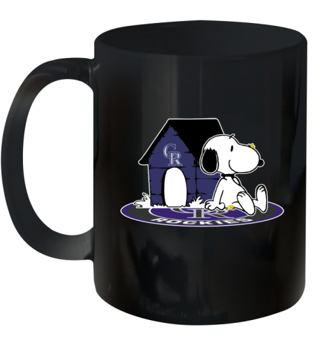 MLB Baseball Colorado Rockies Snoopy The Peanuts Movie Shirt Ceramic Mug 11oz 2