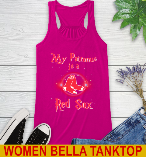 MLB Baseball Harry Potter My Patronus Is A Boston Red Sox Racerback Tank 6