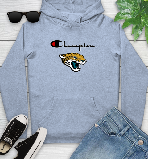 NFL Football Jacksonville Jaguars Champion Shirt Youth Hoodie 7