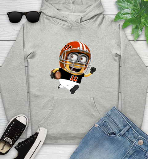 NFL Cincinnati Bengals Minions Disney Football Sports Youth Hoodie