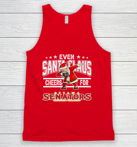 Ottawa Senators Even Santa Claus Cheers For Christmas NHL Tank Top 5