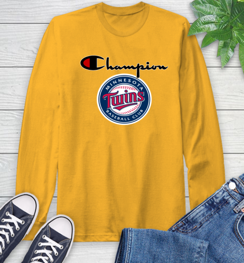 MLB Baseball Minnesota Twins Champion Shirt Long Sleeve T-Shirt 2