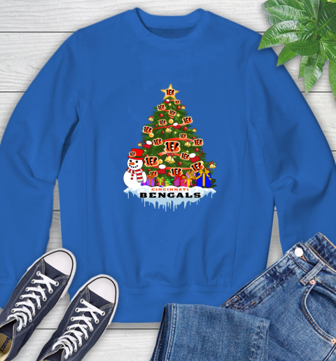 Cincinnati Bengals Merry Christmas NFL Football Sports Sweatshirt 8