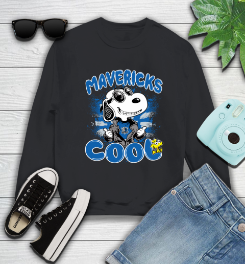 NBA Basketball Dallas Mavericks Cool Snoopy Shirt Sweatshirt