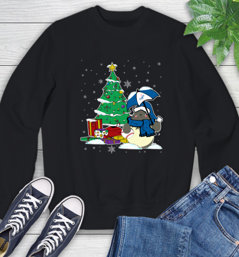 Los Angeles Dodgers MLB Baseball Cute Tonari No Totoro Christmas Sports Sweatshirt