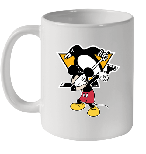 Pittsburgh Penguins NHL Hockey Dabbing Mickey Disney Sports Ceramic Mug 11oz