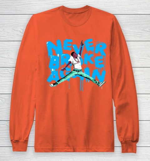 Never Broke Again NBA Long Sleeve T-Shirt 3