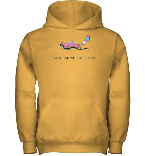 Emily Winston I'll Tread Where I Please Youth Hoodie