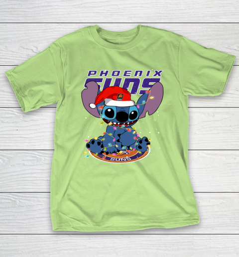 Phoenix Suns NBA noel stitch Basketball Christmas T-Shirt 6