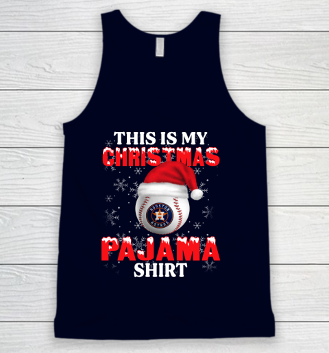 Houston Astros This Is My Christmas Pajama Shirt MLB Tank Top 2