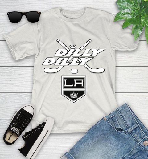 NHL Los Angeles Kings Dilly Dilly Hockey Sports Youth T-Shirt 12