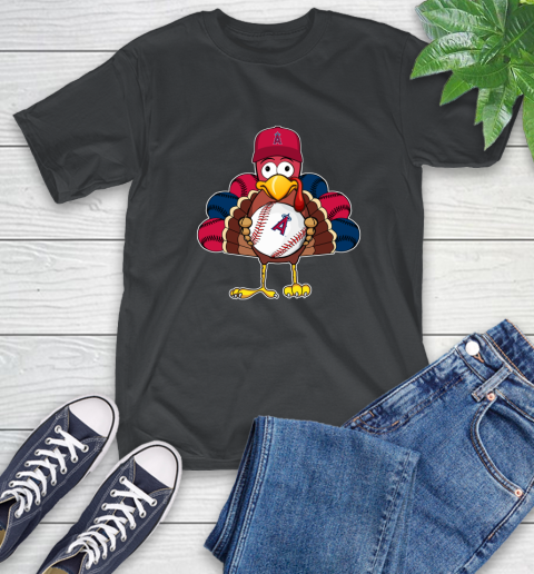 Los Angeles Angels Turkey thanksgiving T-Shirt 2