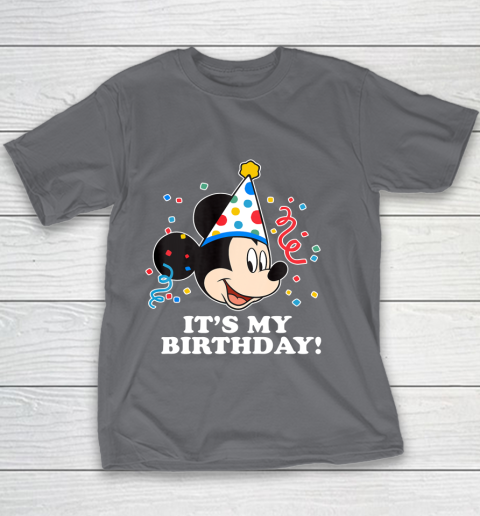 Disney Mickey Mouse Its My Birthday Youth T-Shirt 5