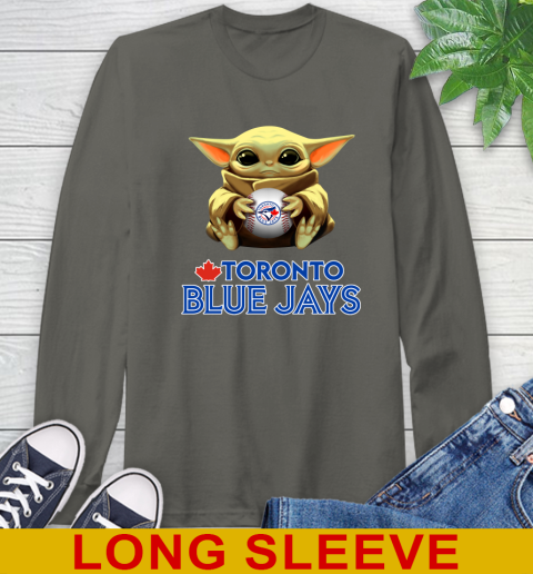 MLB Baseball Toronto Blue Jays Star Wars Baby Yoda Shirt 65