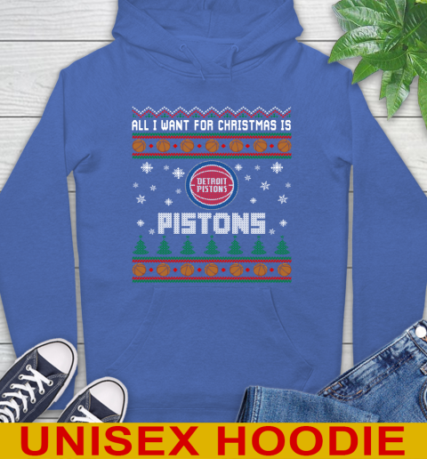 NBA Basketball All I Want For Christmas Is Detroit Pistons 21