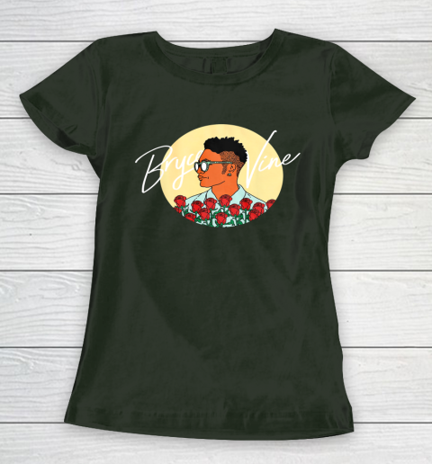 Bryce Vine Merch Circular Roses Women's T-Shirt 4