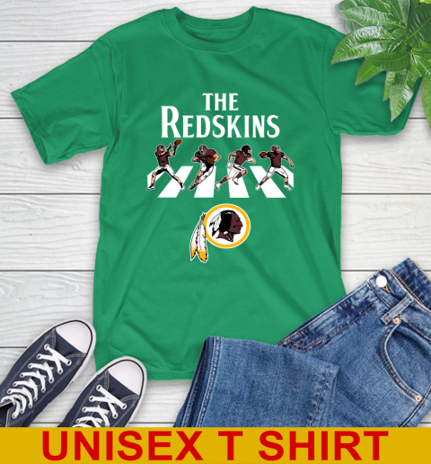 NFL Football Washington Redskins The Beatles Rock Band Shirt T-Shirt 7