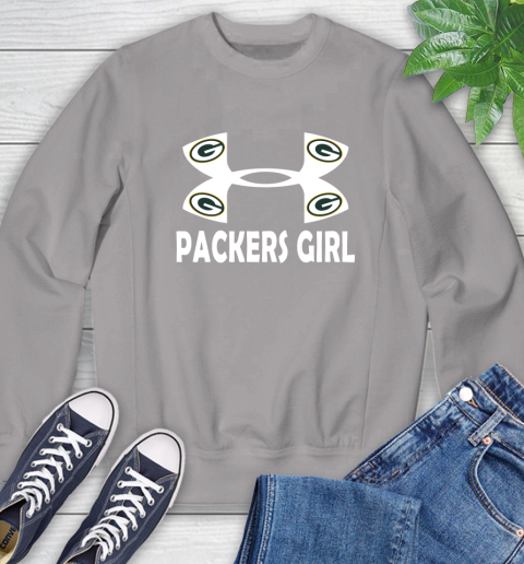 NFL Green Bay Packers Girl Under Armour Football Sports Sweatshirt 5